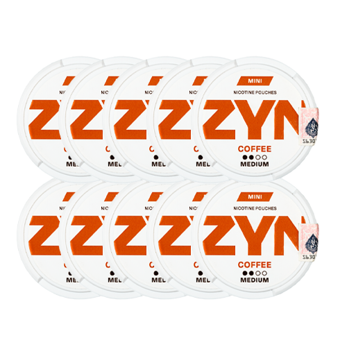 ZYN Coffee 10 cans - ZYN COFFEE NEW 10 ZYN Coffee 10 cans