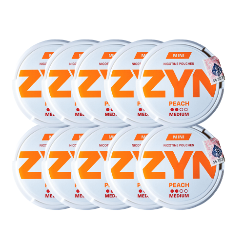 ZYN Peach Medium 10 cans - peach 10 cans 2 ZYN Peach Medium 10 cans